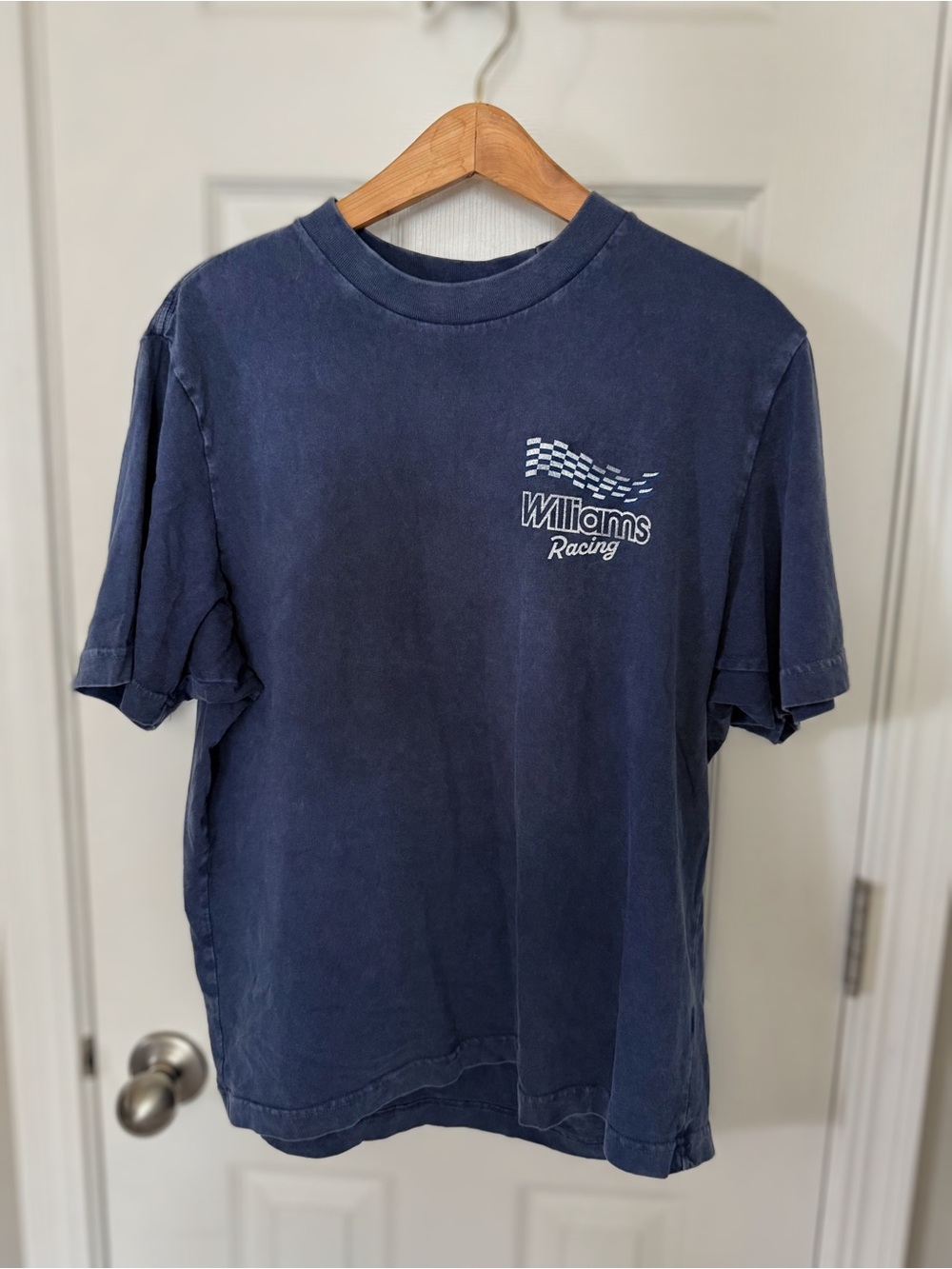 Abercrombie & Fitch Navy Williams Racing Graphic Tee